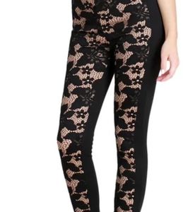 Lace leggings not see thru very elegant